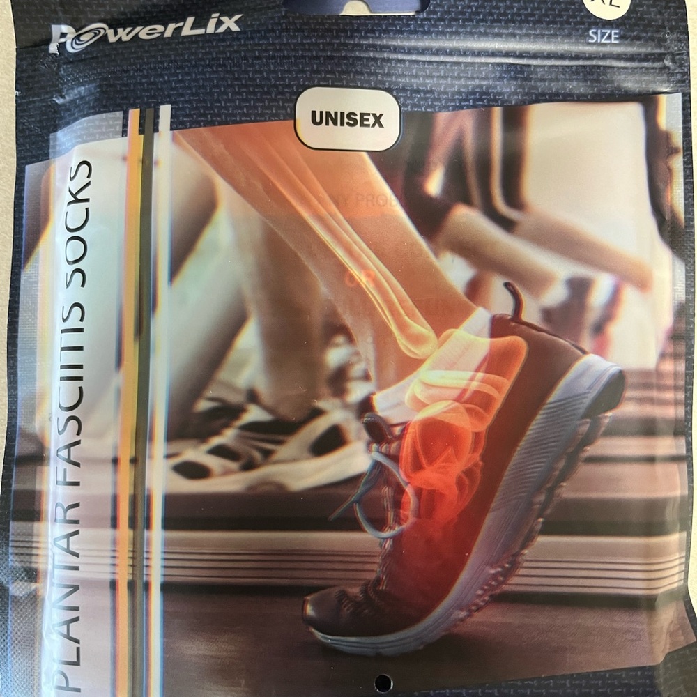 Sold………..PowerLix Unisex Plantar Fasciitis Socks